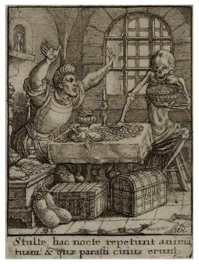 Miser (State 2) by Wenceslaus Hollar